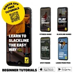 Slackline Gibbon Banana Lama Treewear Set - Fitshop -Fitness Équipement Magasin 20225 bananalama 15m 03 1600