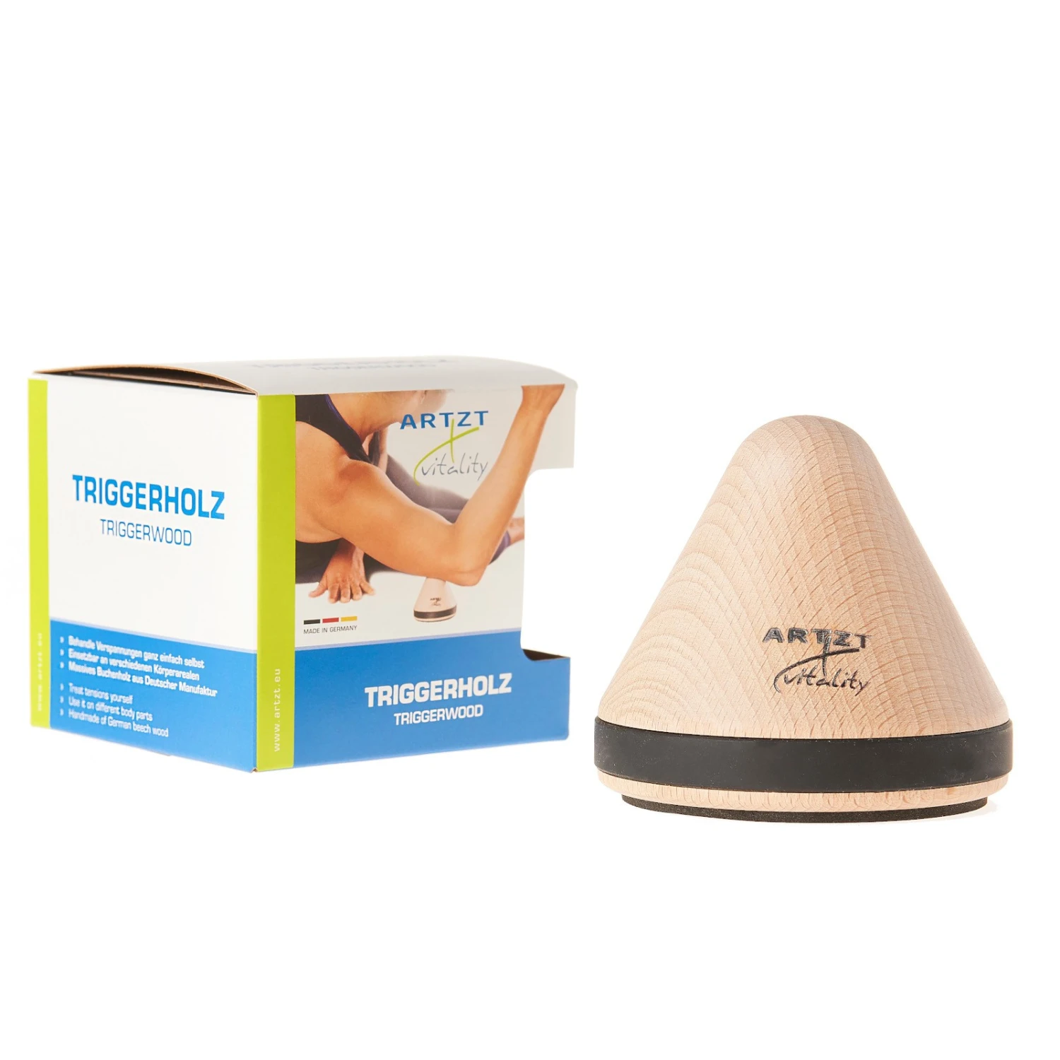 Rouleau De Massage ARTZT Vitality Triggerholz - Fitshop 2 Rouleau De Massage ARTZT Vitality Triggerholz - Fitshop – Image 2