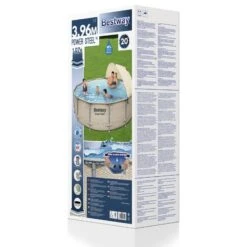 Piscine Bestway Power Steel - Fitshop -Fitness Équipement Magasin bestway pool komplett set 5614V verpackung 1600
