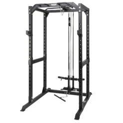 Set Cage à Squat Taurus Avec Poulie Et Station à Dips - Fitshop